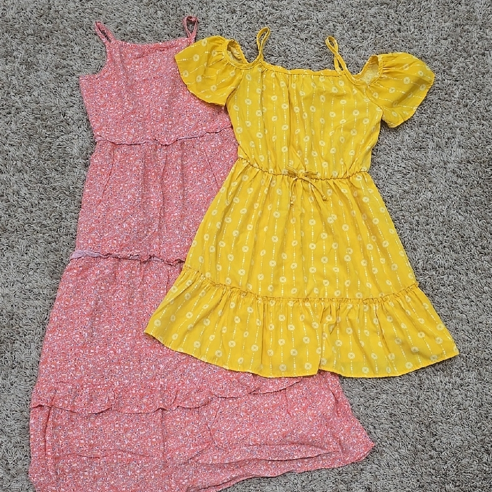 2 Girl Dresses Size 10